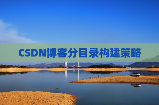 CSDN博客分目录构建策略